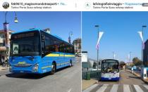 Аэропорт (TRN) Турин Италия Автобусы из аэропорта